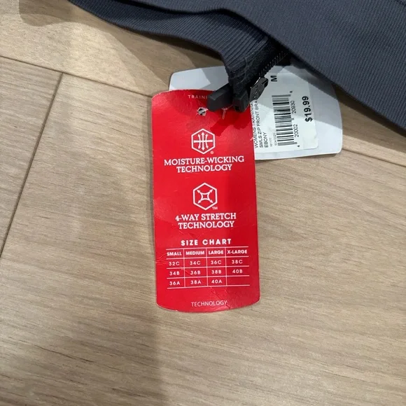 BCG Women's Gray Sports Bra - Picture 5 of 5